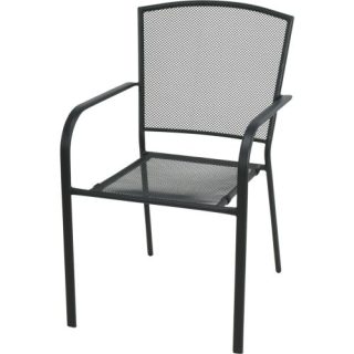 SILLA METALICA APILABLE GRIS 62X89CM