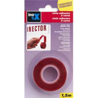 CINTA ADHESIVA 19MMx1,5M TRANSP.