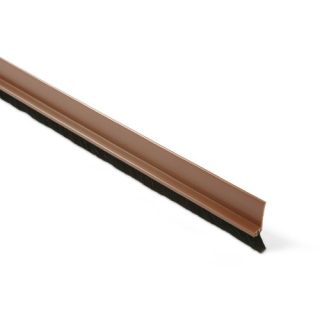 BURLETE BAJO PUERTA MARRON 100CM C/CEPILLO