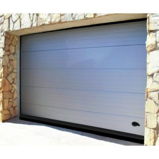 BURLETE ALUMINIO GARAJE FLECO 3,05MTS. NEGRO