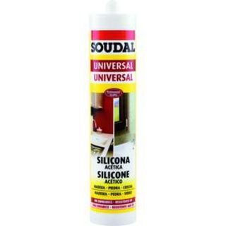 SILICONA NEGRA UNIVERSAL 280ML SOUDAL