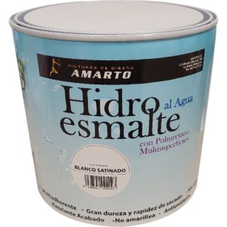 HIDROESMALTE SATINADO BLANCO 250ML C/POLIURETANO