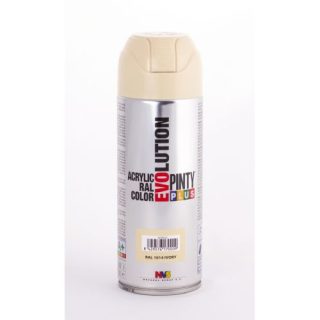 PINTURA ACRILICA BRILLO CREMA 400ML PINTY EVOLUTIO