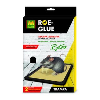 TRAMPA ADHESIVA RATAS ROE-GLUE (2UNDS)