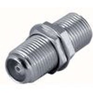 CONECTOR «F» DOBLE HEMBRA C/TUERCA