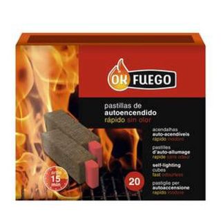 PASTILLAS AUTOENCENDIDO ECOLOGICAS 20 UNDS