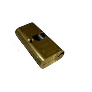 CILINDRO CISA OVALADO 27X27 LATON