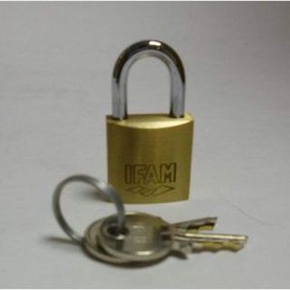 CANDADO LATON A/NORMAL 50LLAVES IGUALESLLA.IGUA