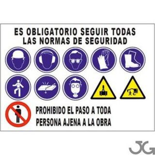 CARTEL OBRA COMBI.100X70CM HORIZ.0,4MM