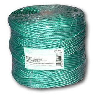 ROLLO CORDON POLIP.VERDE 200 MTRS