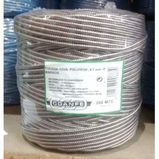 ROLLO CORDON POLIP.MARRON 200 MTRS