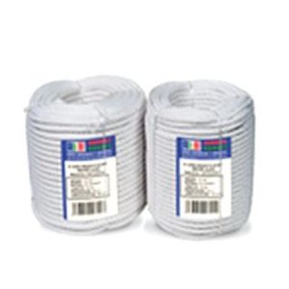 CUERDA CABLEADA NYLON 8MM 100MT.BLANCO