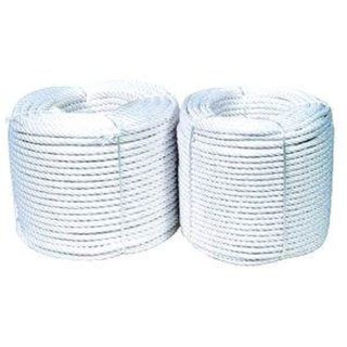 CUERDA CABLEADA NYLON 12MM 100MT.BLANCO