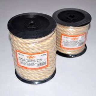 ROLLO CUERDA SISAL 6MM 200 MTS.