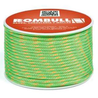 ROLLO CORDON POLIEST.2,5MM 60MT. VERDE FANTASIA PE