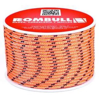 ROLLO CORDON POLIEST.2,5MM 60MT. NARANJA FANTASIA