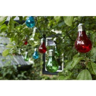 GUIRNALDA 10 LAMPARAS COLORES LED