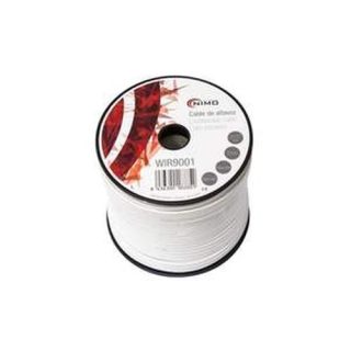 ROLLO CABLE ALTAVOZ 2X0,5 100M. BLANCO