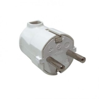 CLAVIJA SCHUKO SALIDA LATERAL TTL 4,8MM 16A.