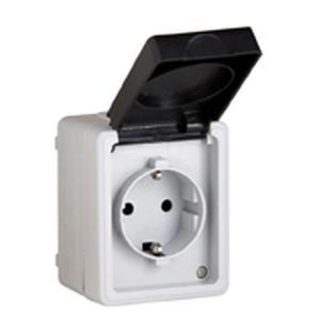 BASE SCHUKO ESTANCO 16A. IP-54