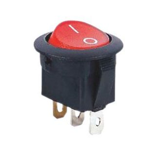 INTERRUPTOR 5A LUMINOSO REDONDO 3 CONTAC.