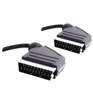 CONEXION EURO/EURO 21 PIN 1,5M NEGRO