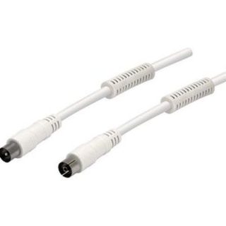 PROLONGADOR ANTENA TV M/H 2,5 MTS. BLANCA FERRITA