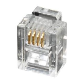CONECTOR TELEFONICO RJ11 6V/4