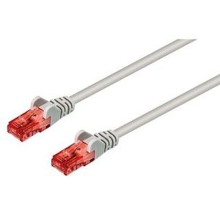 CONEXION 8P8C RJ45-CAT6 UTP 10MT. M-M GRIS