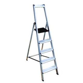 ESCALERA ALUMINIO «NORMA» 6PELD. EXTRA TOP