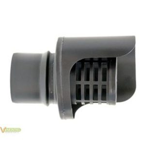 TERMINAL HORIZ.ANTILLUVIA ESTUFA PELLET DE 80MM VI