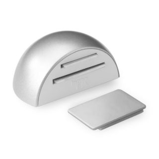 RETENEDOR ADHESIVO MAGNETICO CROMO MATE