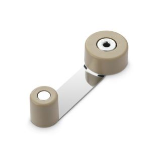 TOPE RETENEDOR GIRATORIO METAL.BEIGE