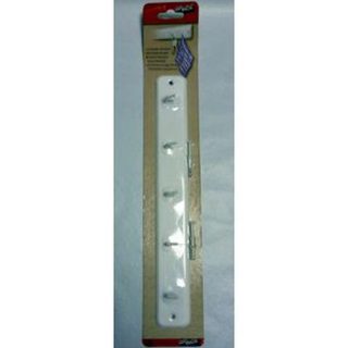 COLGADOR COCINA 5 BRAZ.LAC.BLANCO 7036