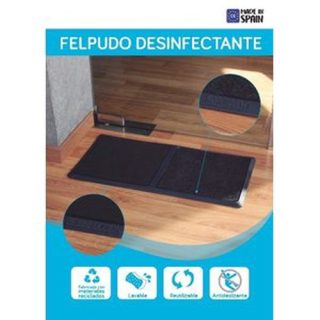 FELPUDO DESINFECTANTE 2COMPARTIMENTOS PVC 80X40