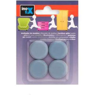 DESLIZADOR MUEBLE ADHS. 4UND.25MM GRIS
