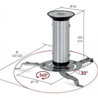 SOPORTE TECHO P/PROYECTORES MAX.10KG 360¦ NEO