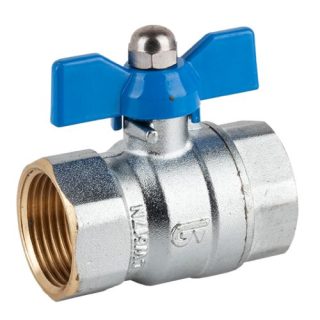 VALVULA ESFERA 3/4″ C/MANDO PALOMILLA H-H A.FRIA