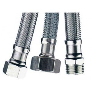 CONEXION INOX. H3/8-H1/2 25CM DIAM.12,5MM