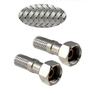 CONEXION INOX. H3/8-H1/2 50CM DIAM.12,5MM