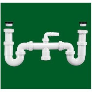 SIFON DOBL.C/RS/V R23 1-1/2 03232