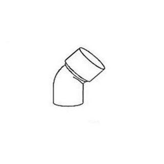 CODO 45¦ /80 COLOR COBRE P/CANALON