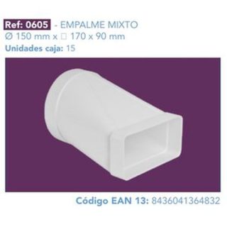 EMPALME MIXTO 170X90-150 SERIE 0600