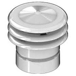 DEFLECTOR 3 AROS ALUMINIO  80 MM BLANCO