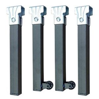 JUEGOS PATAS SOMIER C/RUEDAS 250X30X30MM PINTADAS