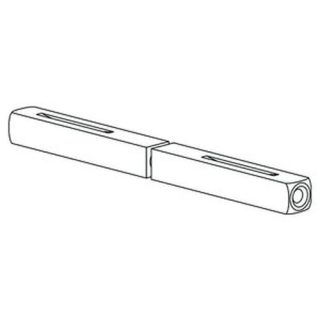 DOBLE CUADRADILLO ROSCADO 9/9 P/ANTIPANICO 9115