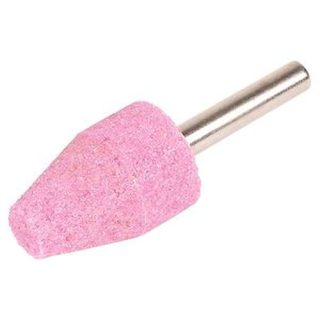 MUELA CONICA C/VASTAGO 6MM 20X30