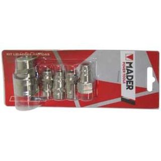 KIT CONECTORES RAPIDO 5 PZAS.P/AIRE COMPRIM.