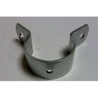 ABRAZADERA 45 MM P/POSTE ESQUINA GALVANIZADA