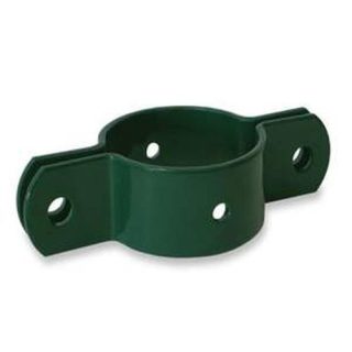 ABRAZADERA 48MM P/POSTE CENTRAL VERDE PLAST.